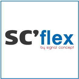 sc'flex, balises auto par signal concept